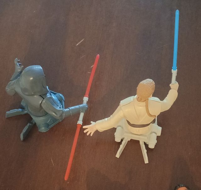 Darth Maul e Obi Wan Kenobi Star Wars 