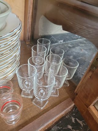 Servizio cristalleria antico x12