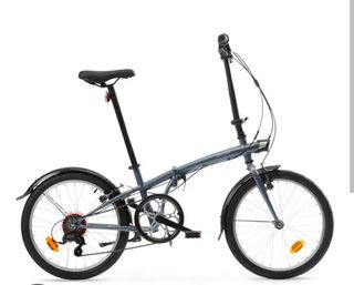 Bicicleta plegable Gris 