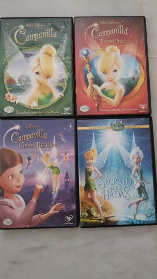 Lote películas Campanilla