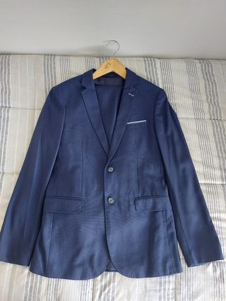 Traje azul marino hombre