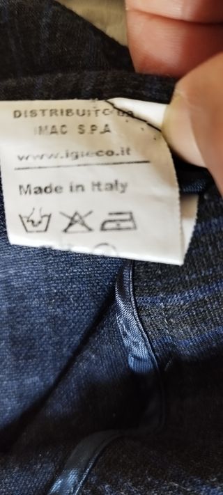 Pantaloni Grigio a Righe Donna