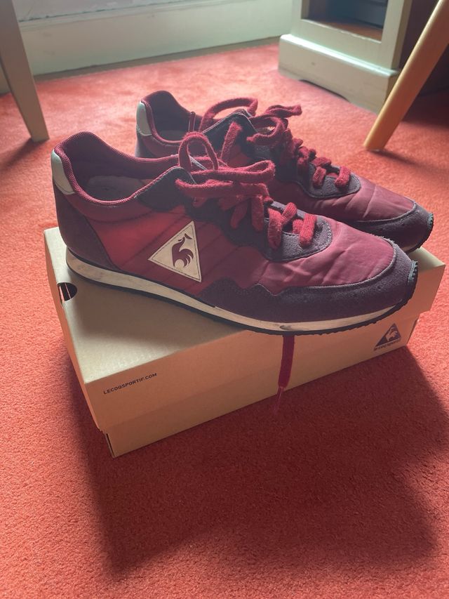 Zapatillas Le Coq Sportif rojas
