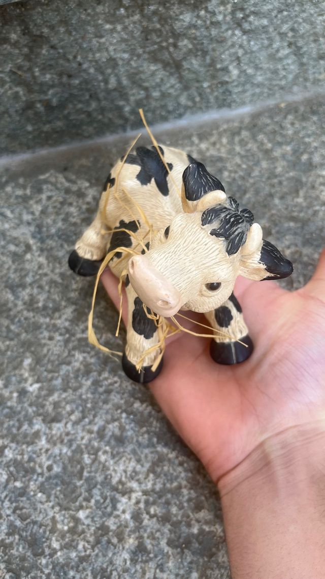 Statuina mucca vintage