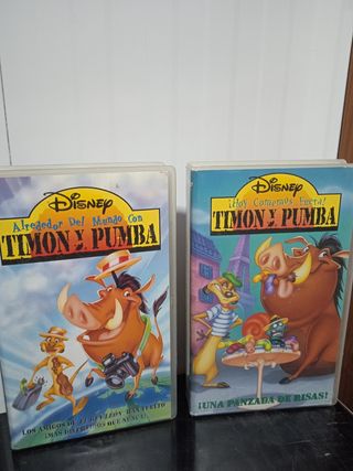 Lote El Rey León VHS