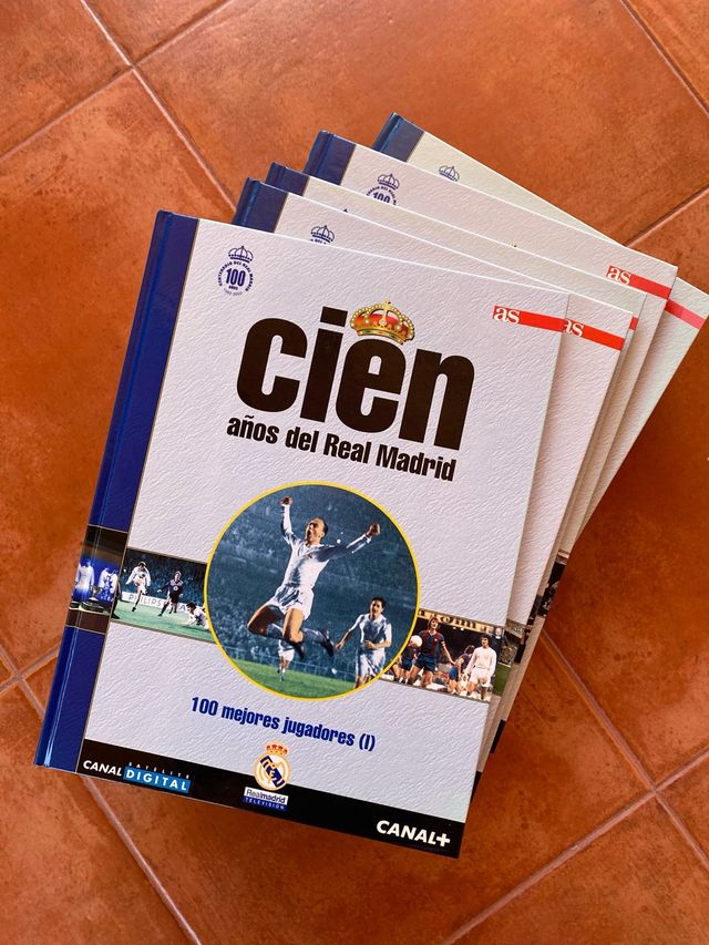 Libros Real Madrid. Coleccion 12 tomos.
100 años.