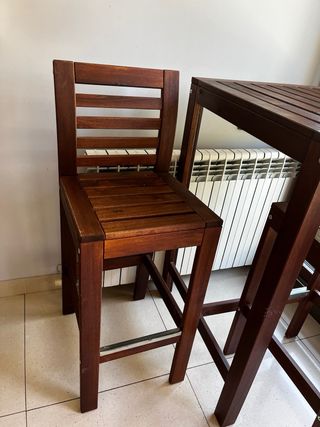 Mesa y 2 sillas Applaro