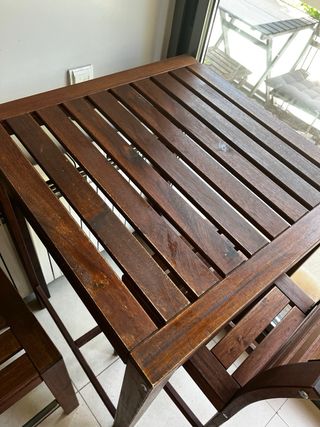 Mesa y 2 sillas Applaro