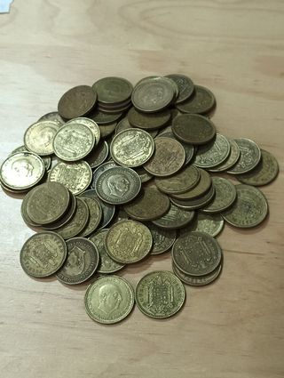 Monedas 1 peseta 1966