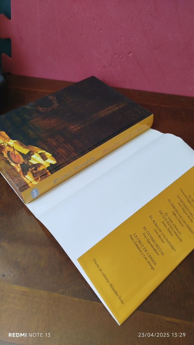 MAESTRA EN EL ARTE DE LA MUERTE. Año 2007