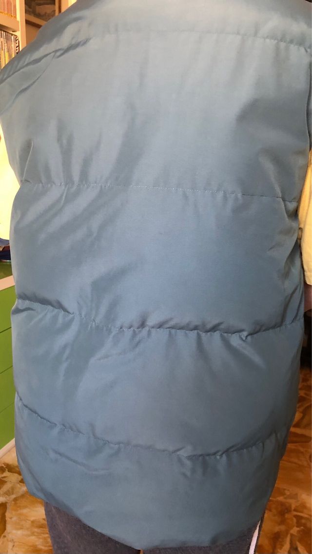 Gilet Woolrich Uomo Tg.L colore azzurro/grigio.