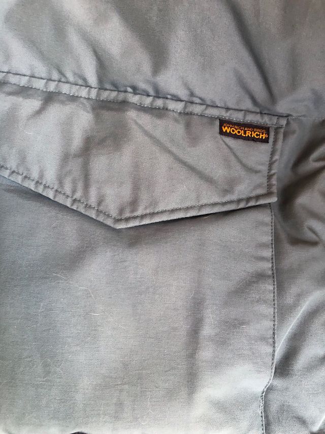 Gilet Woolrich Uomo Tg.L colore azzurro/grigio.