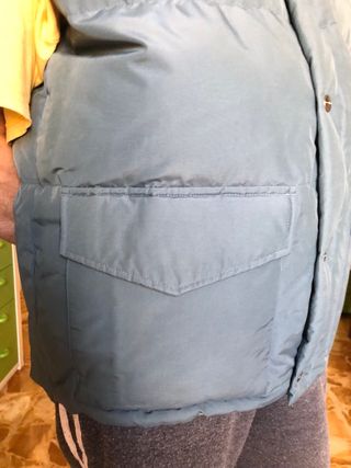 Gilet Woolrich Uomo Tg.L colore azzurro/grigio. 