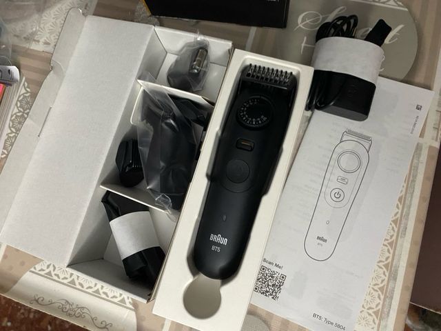 Afeitadora cara y cuerpo braun