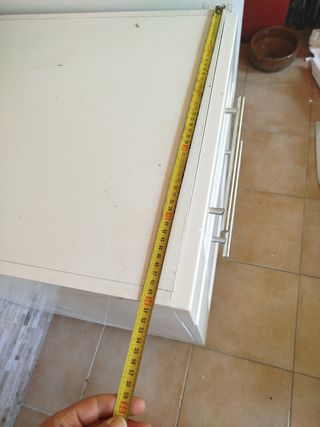 Mueble cocina blanco 2 cajones