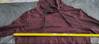 Sudadera manga larga cuello alto