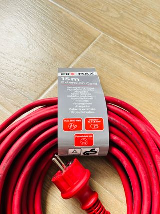 Alargador para exteriores 15m.