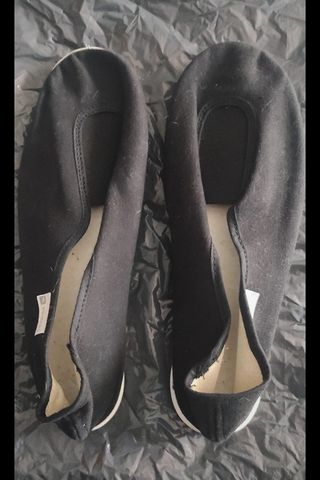 Bailarinas negras elásticas