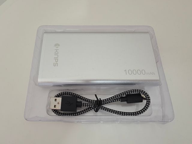 Powerbank Kinps 10.000mAh 17,5W 2 porte USB-A