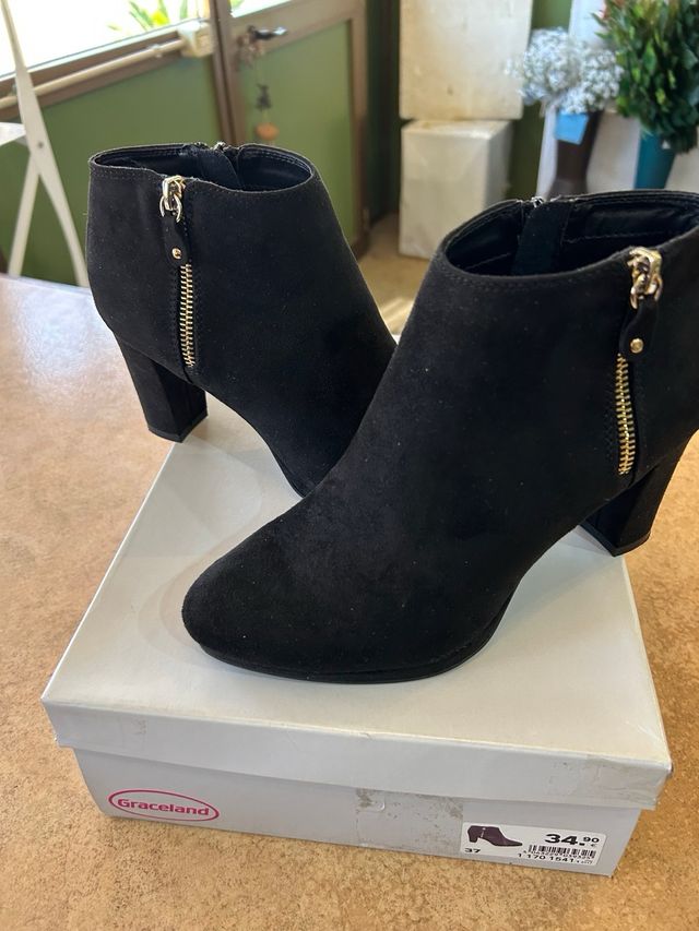 Stivaletti Graceland neri Tg 37