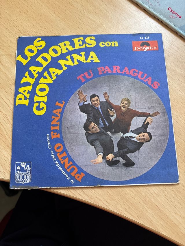 Single vinilo Los Payadores