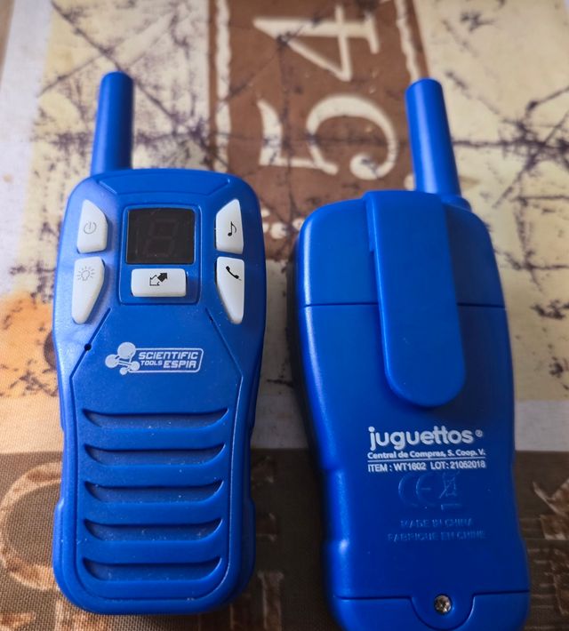 Walkie Talkies Scientific Toys Espia