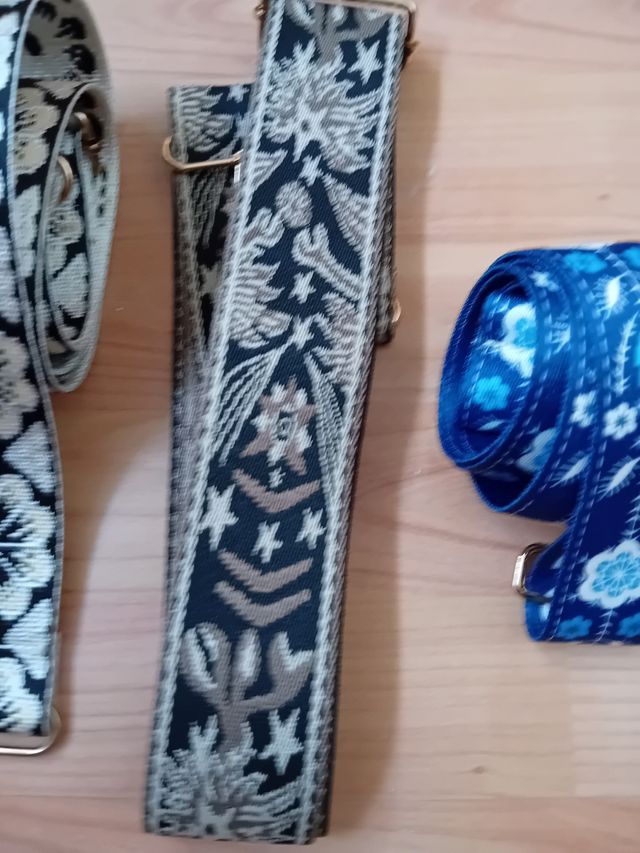 Correas bolso - 3 diseños
