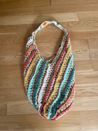 Bolso grande ganchicho zara colores
