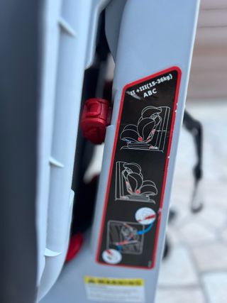 Silla coche Encore Side Armor 1/2/3 Isofix