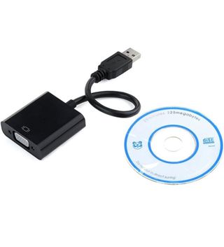 Adaptador USB a VGA tarjeta grafica de video