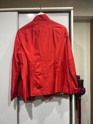 Chaqueta Zara Basic roja