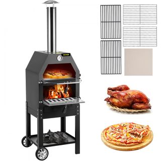 Forno a Legna Portatile per Pizza Barbecue da Este