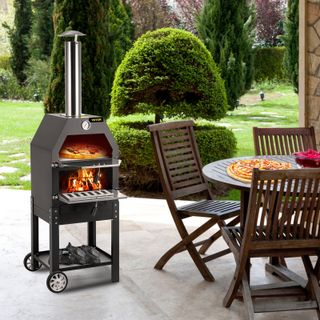 Forno a Legna Portatile per Pizza Barbecue da Este