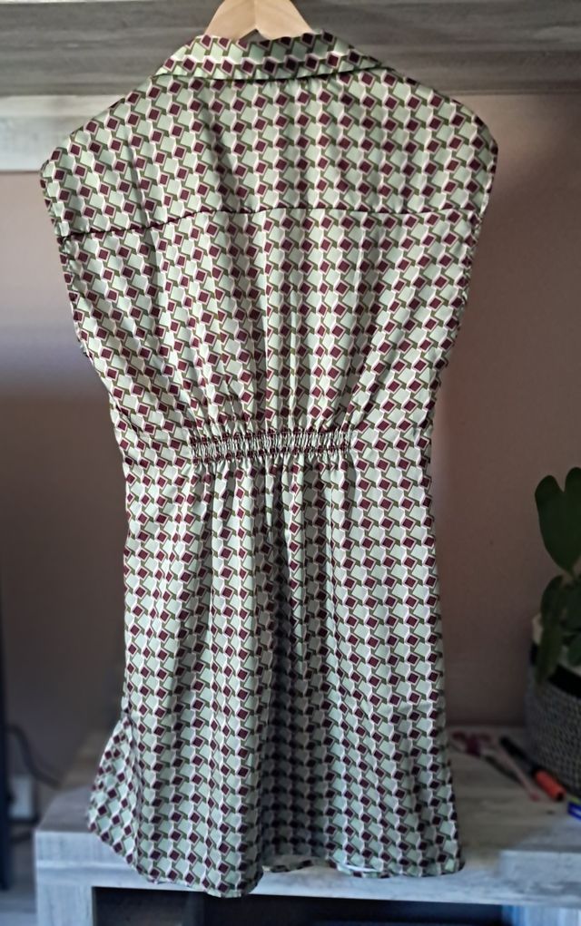 Vestido Mango estampado talla S