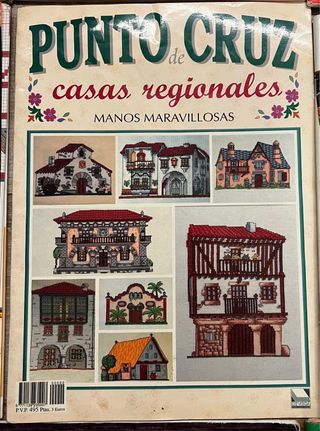 Lote revistas punto de cruz