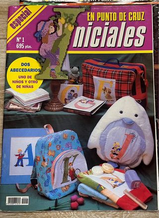 Lote revistas punto de cruz