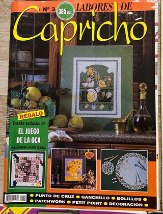 Lote revistas punto de cruz