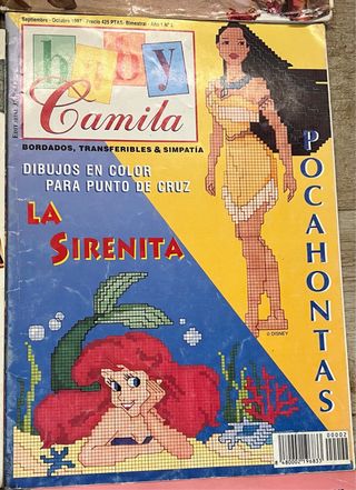 Lote revistas punto de cruz