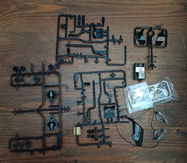 Maqueta Mini Cooper,, incompleta