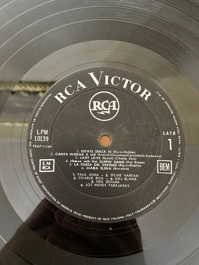 Vinile “I successi dell'Estate 64”