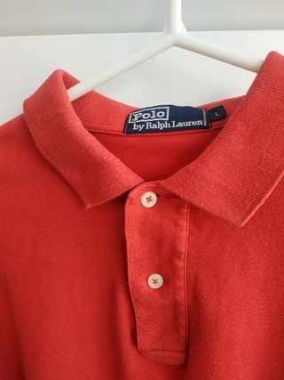 Polo Ralph Lauren Rojo Manga Larga