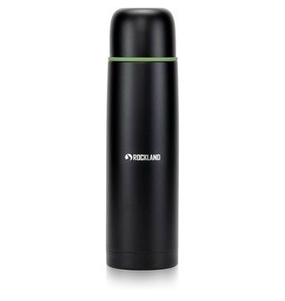 Rockland Thermos 1L, Acciaio Inox Isolante, Nero