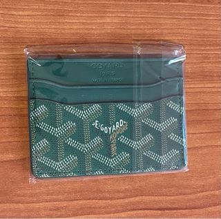 Cartera GOYARD verde y amarilla