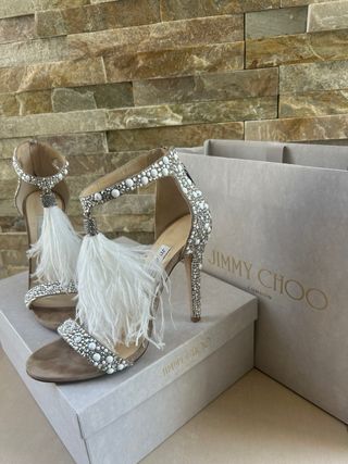 Sandalias Jimmy Choo viola 110

