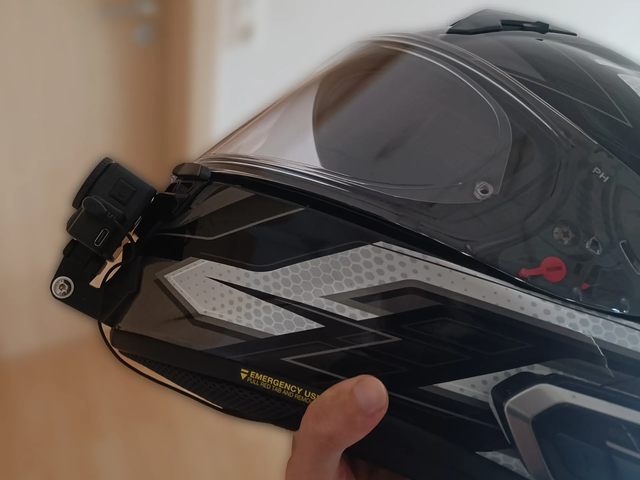 Soporte gopro Shoei X-SPR Pro