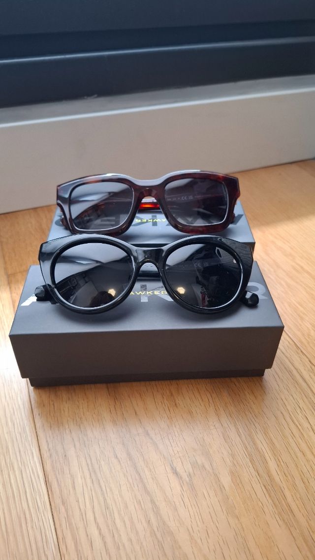 Hawkers Gafas - 2 pares en negras y burdeos