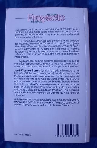Sé amigo de ti mismo