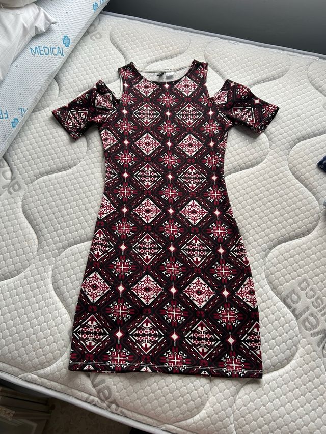 Vestido HyM de tubo geométrico 34 