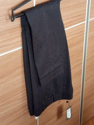 Pantalón vestir negro mujer, talla 42