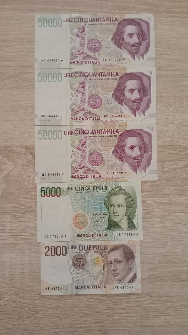 Banconote italiane